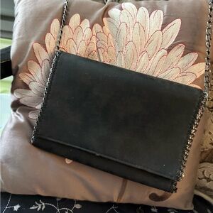 Elegant Black Chain Shoulder Bag